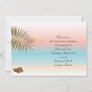 Inbjudan till Tropical Beach Party