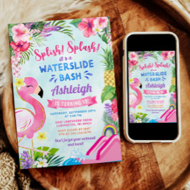 Inbjudan till Tropical Girly Watertills Birthday