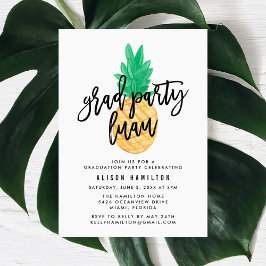 Inbjudan till Tropical Luau-Studentfesten