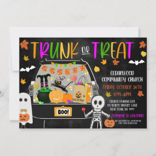 Inbjudan till Trunk or Treat