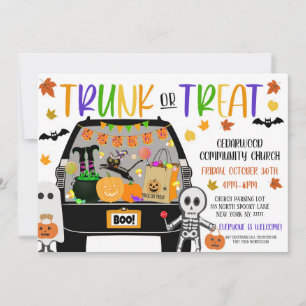 Inbjudan till Trunk or Treat