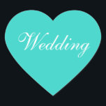 Inbjudan till turkos för färg hjärtformat klistermärke<br><div class="desc">Att samordna Turquise Personligt bröllp Turquise och White Sälar Stickers - Försöker du med jämna mellanrum i par nyligen att dechiffrera: vilka bröllopsmärken är populära för inbjudningar? Den här söten och gör ditt eget Anpassade till "Stickers For Bröllop Turcos and White kom out made for personligt bröllp postcards", liksom olika...</div>