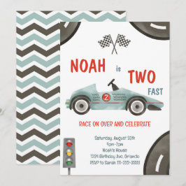 Inbjudan till två tävling-kort med två korta dagar