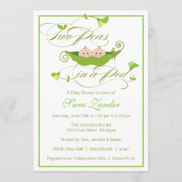 Inbjudan till Twillingar för spädbarnsskor - två ä