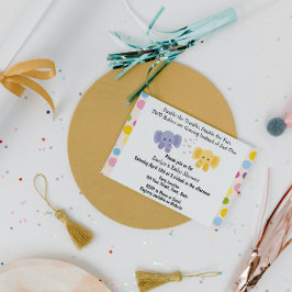 Inbjudan till Twin Baby Shower