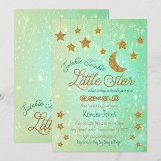 Inbjudan till Twinkle Twinkle Little Star Baby Sho
