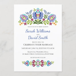 Inbjudan till ungerska Blommigtar för violett desi