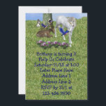 Inbjudan till Unicorn och Friends Birthday<br><div class="desc">Magic white unicorn och Forest animal kompisars fantasi-födelsedagsinbjudan. Fyll i informationen i mallen. Du kan anpassa inbjudan ytterligare genom att klicka på Anpassa och lägga till spelar ingen roll text som du vill, samt ändra teckensnitt storlekt, stil och färg. Lägg också till text som du vill bakåt. Kontakta mig om...</div>