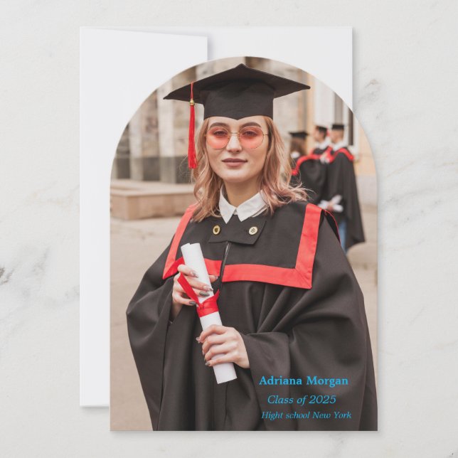 Inbjudan till universitetsexamen (Framsida)