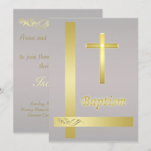 Inbjudan till upprop om upprop om Baptism i elegan
