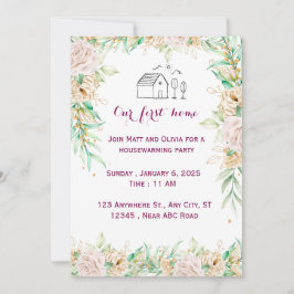 Inbjudan till uppvärmning av hus