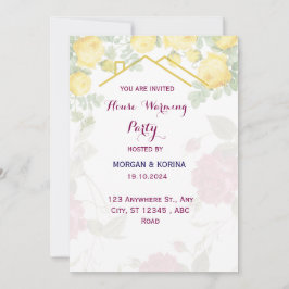 Inbjudan till uppvärmning av hus