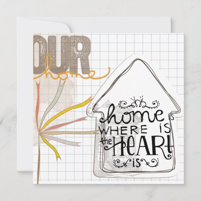 inbjudan till uppvärmning av hus (Framsida)