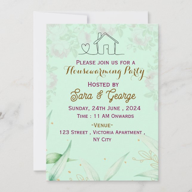 Inbjudan till uppvärmningspartiet (Framsida)