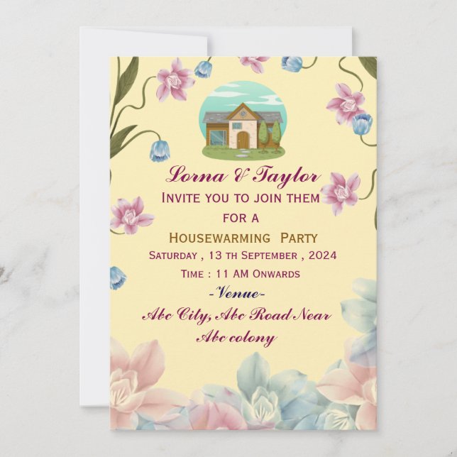 Inbjudan till uppvärmningspartiet (Framsida)