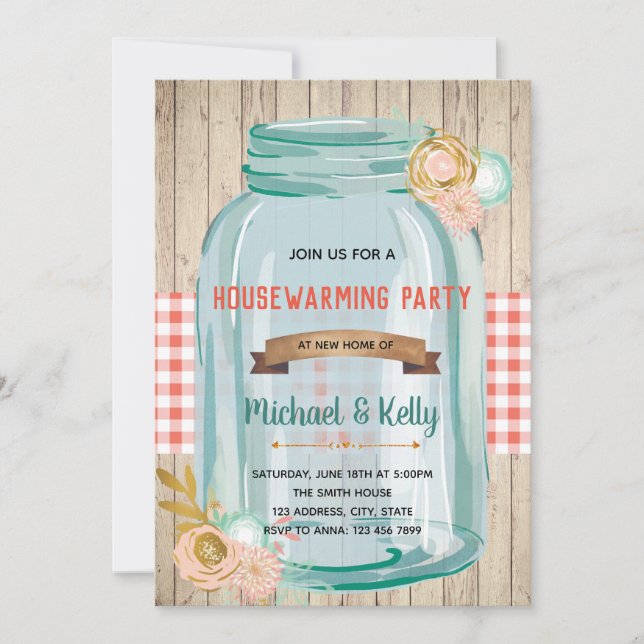 Inbjudan till uppvärmningsppart (Framsida)