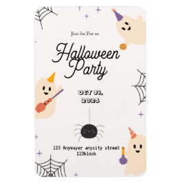 "Inbjudan till USA UK Canada Halloween fest Magnet