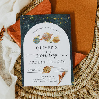 Inbjudan till utrymmets födelsedag | Första Resa-d