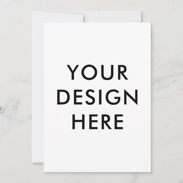 Inbjudan till utskrift av anpassningsbar 5x7 (Framsida)