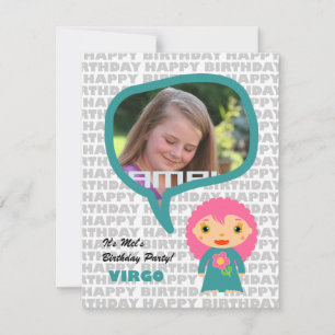 Inbjudan till Våg Kids Party med foto