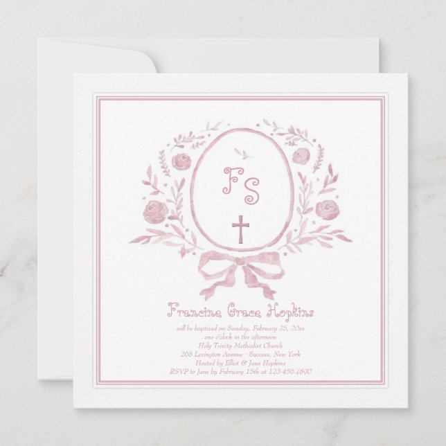 Inbjudan till välsignad händelse (Framsida)