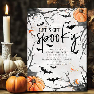 Inbjudan till vänliga festivaler i Halloween fest