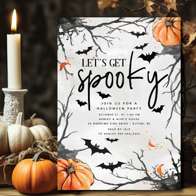 Inbjudan till vänliga festivaler i Halloween fest (Skapare uppladdad)