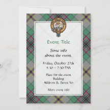 Inbjudan till Vapenskölden för klan Craig