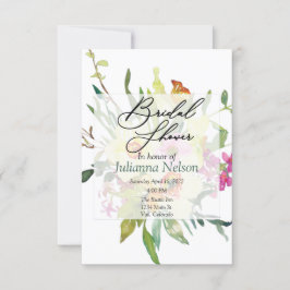 Inbjudan till vår daffodil bouquet