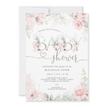 Inbjudan till Vår Garden Baby Shower