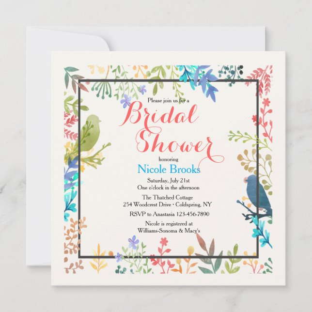 Inbjudan till vår Ram (Framsida)