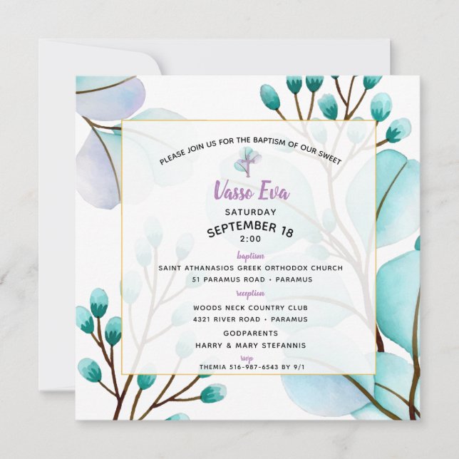 Inbjudan till Vasso torg (Framsida)