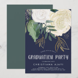 Inbjudan till vattenfärg och Glitter Ro Studenten