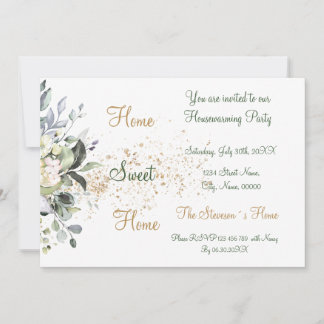 Inbjudan till växtbaserade och grekiska uppvärmnin