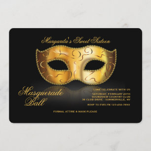 Inbjudan till venetiansk mask