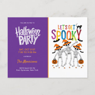Inbjudan till Vibrant Spooky Season Halloween fest