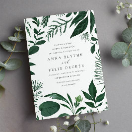 Inbjudan till vild Forest Wedding