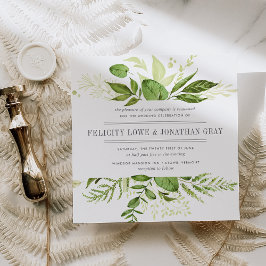 Inbjudan till vild Meadow Wedding | Kvadratisk