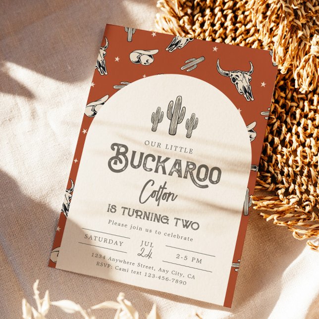 Inbjudan till Vilda western Buckaroo (Skapare uppladdad)
