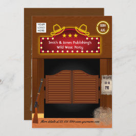 Inbjudan till vilda western Corporate Function