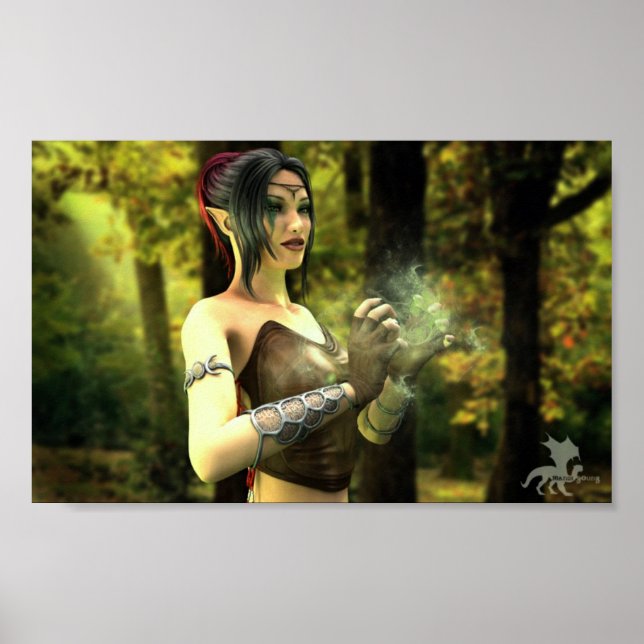 Inbjudan till Vilden Poster (Framsidan)