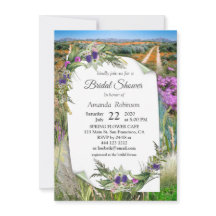 Inbjudan till vildens miljövänliga Vår blommor