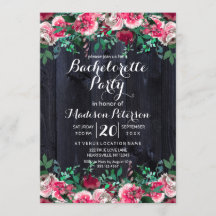inbjudan till vin och marinens Bachelorette-parti