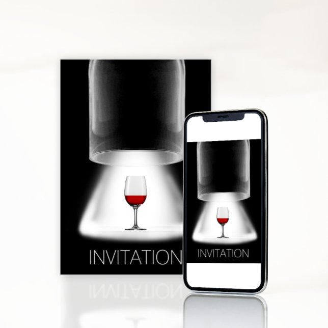 Inbjudan till Vin Tasting Cocktail Party Vip (Skapare uppladdad)