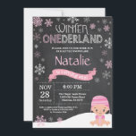 Inbjudan till vinnarland 1:a födelsedagen<br><div class="desc">Polarna för vintern Onederland äger första födelsedagsinbjudan.Bebis Flicka. Rosa och vitlök. Första födelsedagen. Flickan 1:a Bday Inbjudan. Bakgrund till kretskort. Svarta och vita.
Om du vill göra ytterligare anpassningar klickar du på knappen Anpassa och användor verktygen som är utformat för att ändra mallen.</div>
