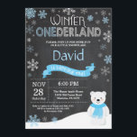 Inbjudan till vinnarland 1:a födelsedagen<br><div class="desc">Polarna för vintern Onederland äger första födelsedagsinbjudan. Hjort. Blå och vit snöflake. Första födelsedagen. Pojken 1 Bday Inbjudan. Bakgrund till kretskort. Svarta och vita.
Om du vill göra ytterligare anpassningar klickar du på knappen Anpassa och användor verktygen som är utformat för att ändra mallen.</div>