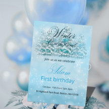 Inbjudan till vinnland första födelsedag