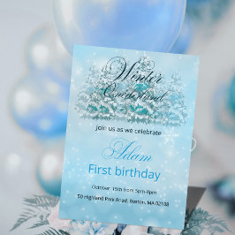 Inbjudan till vinnland första födelsedag