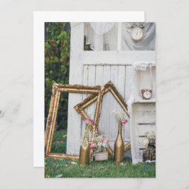 inbjudan till vintage bröllop