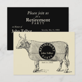 Inbjudan till VINTAGE Cow Blanket Pension Party 1